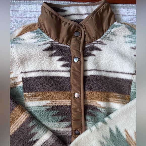 Patterned Fleece Jacket - Picture 3 of 7
